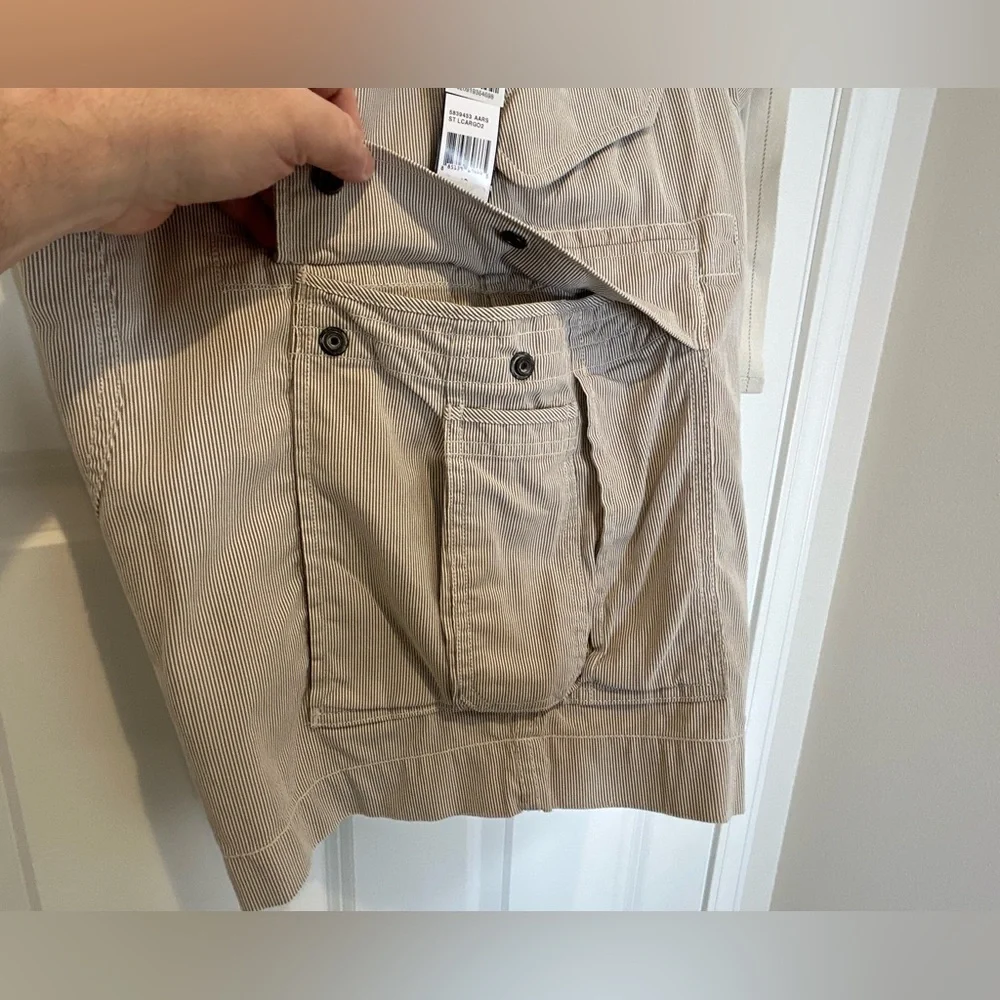 Polo Ralph Lauren Shorts Men's Seersucker Cargo Military Paratrooper NWT 40 - Picture 14 of 16